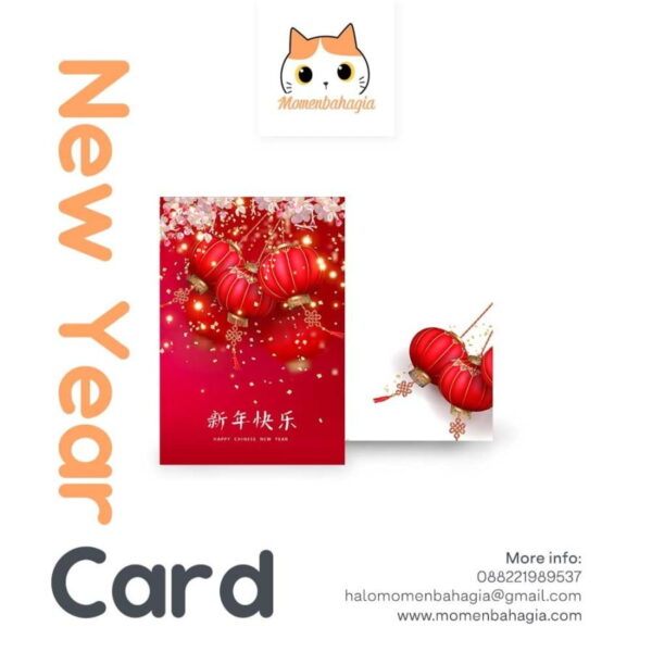 Kartu Ucapan Imlek Tahun Baru Cina